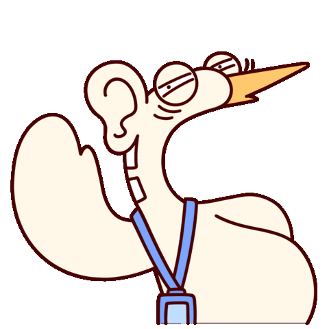 Listening Eavesdropping Sticker