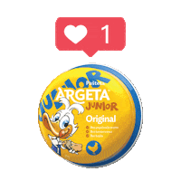 argeta_junior hungry breakfast snack junior Sticker