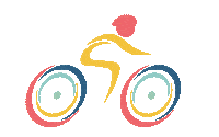 Regenbogenfahrt bike hope rbf kinderkrebsstiftung Sticker
