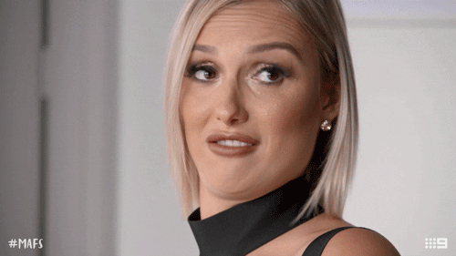 shocked mafs GIF by Married At First Sight Australia