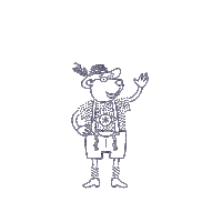 Marvin Sticker by Familux Resorts