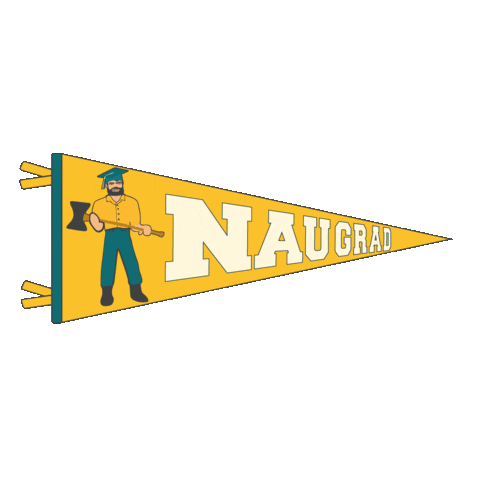 northern arizona university college Sticker by NAU Social