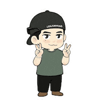 Peace Sitting Sticker