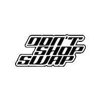 dontshopswap fashion vintage london swap Sticker