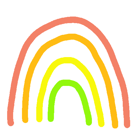 Rainbow Love Sticker