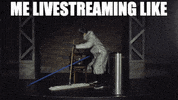 sciencewithsophie live streaming raccoon livestream GIF