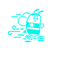 Runner Trail Sticker by Bee Experience Ever