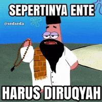 Patrick Orang Gila GIF