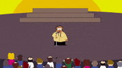 audience talking GIF by South Park 