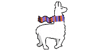 Walk Llama Sticker by Ted Baker