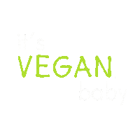 Plant Based Baby Sticker by Der Vegane Flammkuchen
