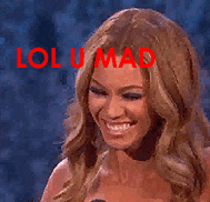 u mad laughing GIF