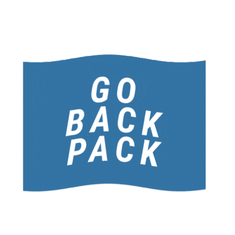 backpacking globetrotter Sticker by Machinas