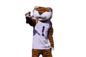 Go Tigers Dance Sticker by Louisiana State University