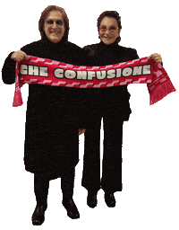 Ricchi E Poveri Football Sticker by Carosello Records