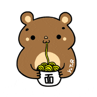 bear eating GIF by Yoyo The Ricecorpse