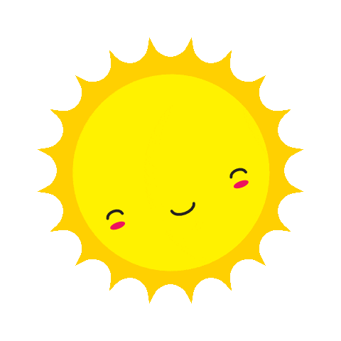 mooimentha giphyupload happy summer sun Sticker