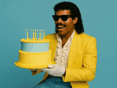 Happy Birthday Fire GIF by Jukebox Saints