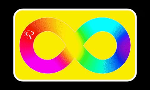 SignoritaChocolita giphygifmaker rainbow pride infinity GIF