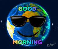 Space Morning GIF by PEEKASSO