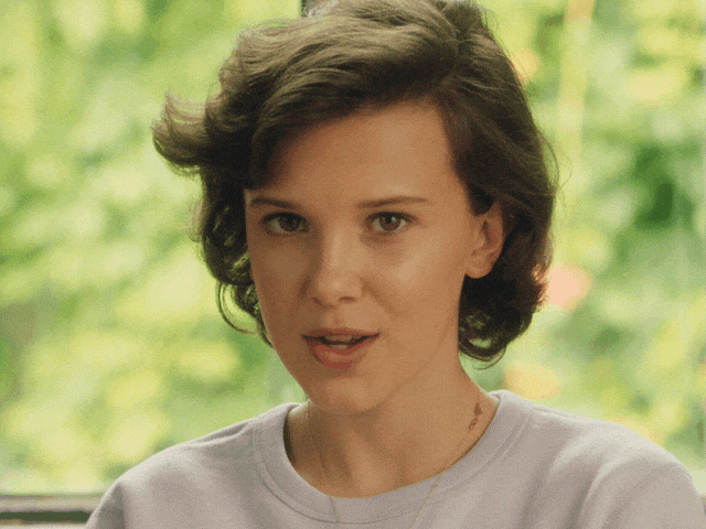 Millie Bobby Brown Reaction GIF by Converse