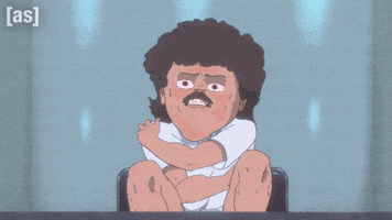Freak Out Shirt GIF by Adult Swim