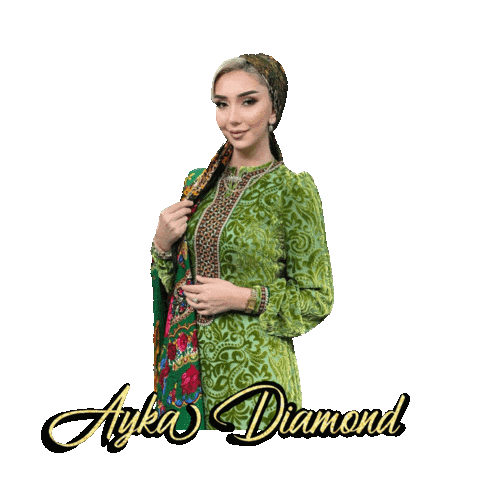 Ayka Diamond Sticker by Myrat Molla Production