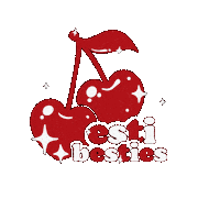 Cherry Esthetician Sticker by The Naked Pineapple
