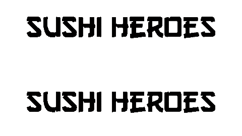 London Food Sticker by Sushi Heroes