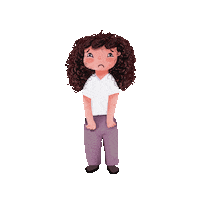 Sad Art Sticker