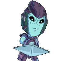 Angry Who Are You Sticker by Planet XOLO