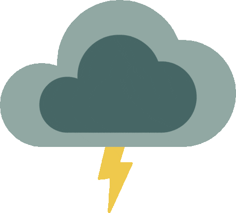 stormy weather winter Sticker by Escuela CEADE Leonardo