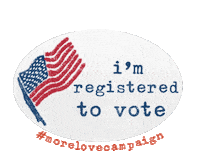 Register To Vote Sticker by Sara Bareilles