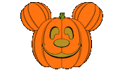 Jack-O-Lantern Halloween Sticker by Disney