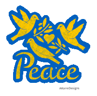 Peace Ukraine Sticker