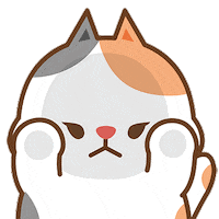 Cat Watching Sticker by Tonton Friends