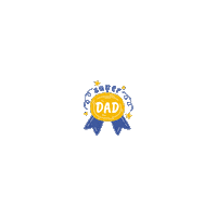 Happy Dad Sticker by Beauty by Earth