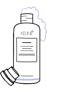 keunehaircosmetics hair mirror haircare shampoo Sticker