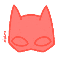 Cat Mask Sticker by Elastique by Madame Sher