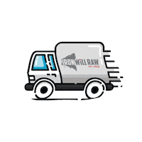 Delivery Sticker by Iron Will Raw Pet Food™