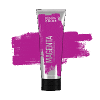 Magenta Haircolor Sticker
