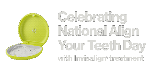 Nationalalignyourteethday Sticker by Invisalign