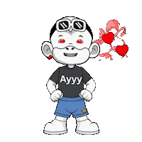 Crazy For You Animated Gif Sticker by Zhot
