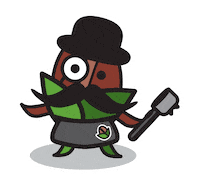 Coffee Roasting Sticker by Mr.Bloom