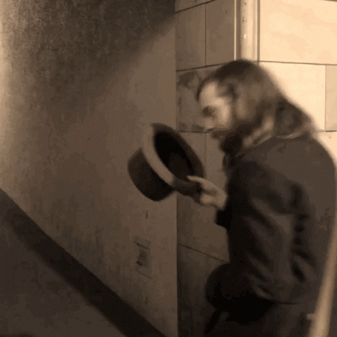 TheRealMaryKingsClose giphygifmaker bye hat leaving GIF