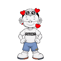 Love You Luv Sticker by Zhot