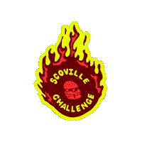 Ghostpepper Carolinareaper Sticker by Bastard Burgers