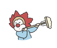 Habit Sticker by おめがちゃん