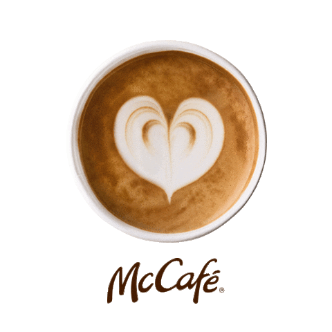 mcdonaldsdanmark mcdonalds mcd kaffe mccafe Sticker