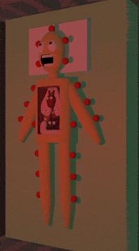 Telletec horror shock freaky guts GIF